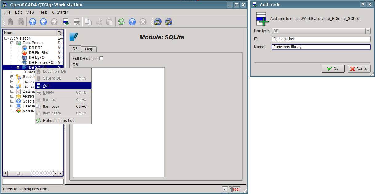 Object DB "SQLite" add. (98 Kb)