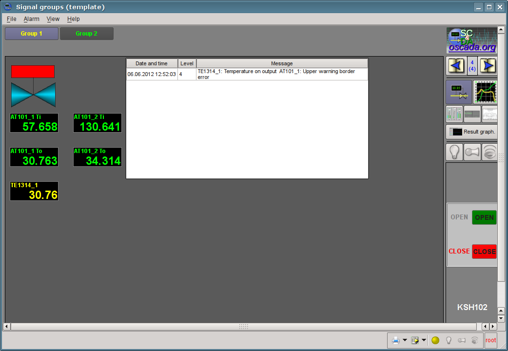 The created mnemonic scheme with four linked signals, typical parameters and the protocol. (79 Kb)