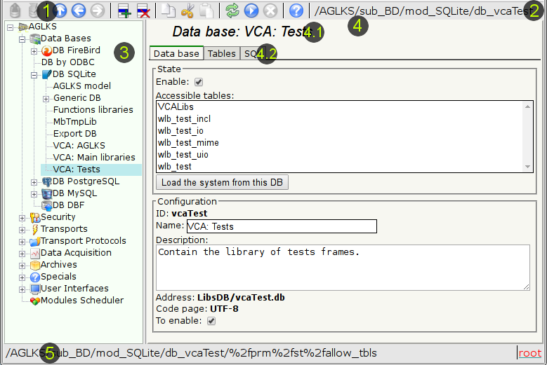 Working window of the configurator (94 )