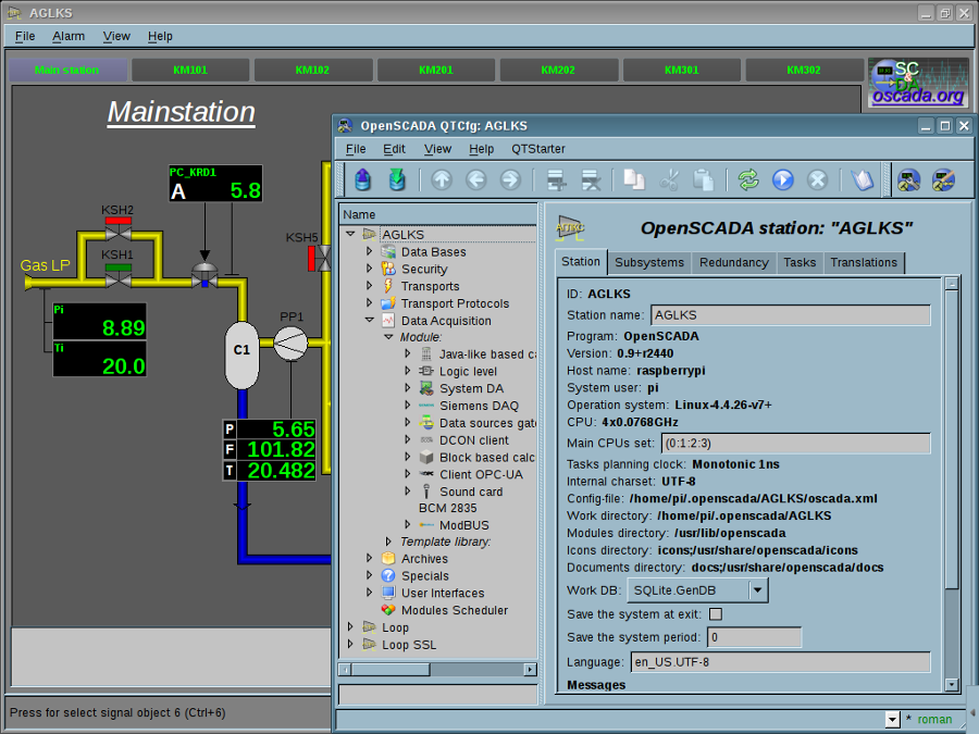 OpenSCADA on Raspberry Pi (249 )